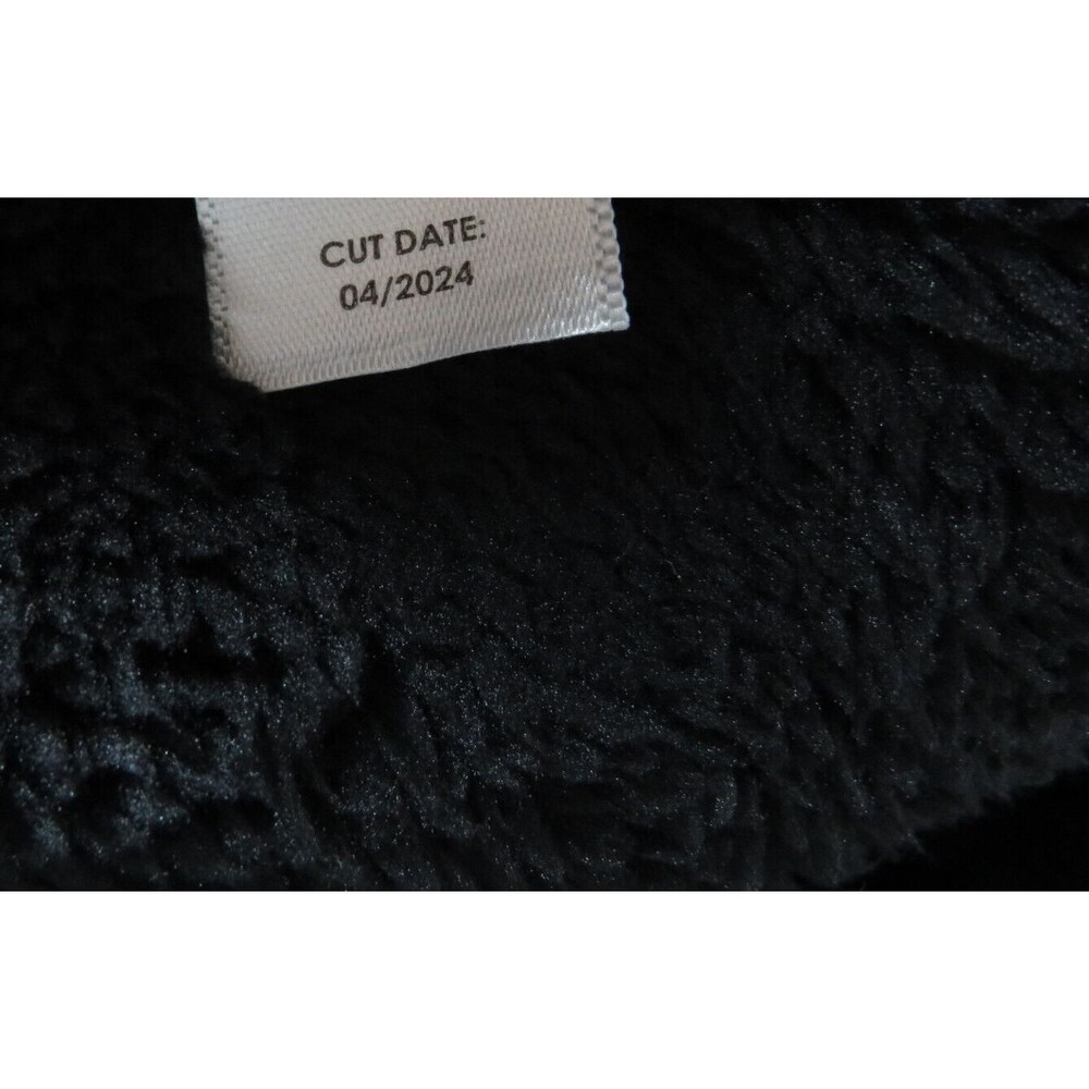 Torrid Black Zip Up Fuzzy Cat Face Hoodie Plus Size 2X - Picture 7 of 8